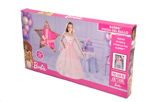 Ciao 11661.4-5 Barbie Magic Ball (Edición Coleccionista Deluxe) Disfraz de Niña, Multicolor, 4-5 años