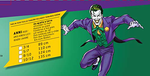 Ciao 11702.10-12 Disfraz de Joker Boy Original Dc Comics (Talla 10-12 Años)