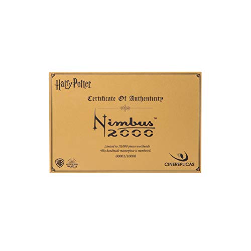 Cinereplicas Harry Potter Nimbus 2000 Nueva edición - Tamaño Real