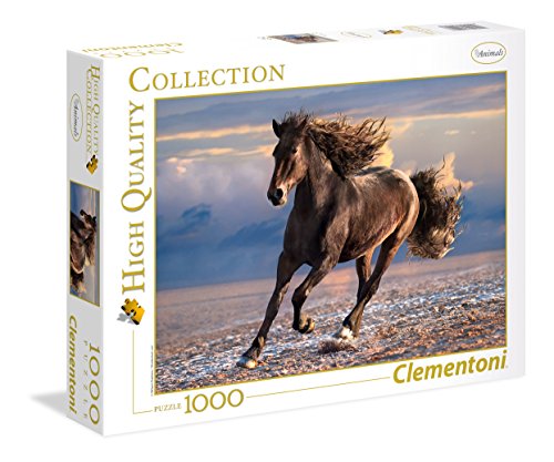 Clementoni- Pferd Puzzle 1000 Piezas Caballo Libre, Multicolor (39420.3)