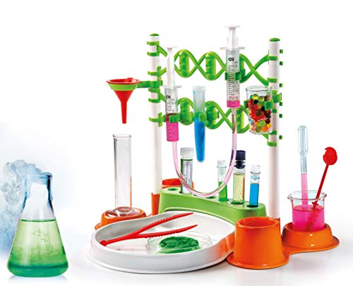 Clementoni- Science and Play - Amazing Chemistry - Kit de Ciencias - Laboratorio y esperimento para niños a Partir de 8 años - Made in Italy, (versión Inglesa), Multicolor (61728)