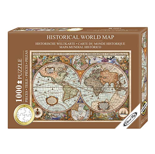 Close Up Rompecabezas/Puzzle Mapa Mundial Histórico - Aimee Stewart [1000 Piezas] (68cm x 48cm)