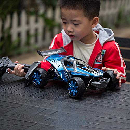 Coche de juguete con control remoto para niño, coche para niños a la deriva de alta velocidad, coche de carga con tracción en las cuatro ruedas, modelo de coche todoterreno, juguetes para interiores y