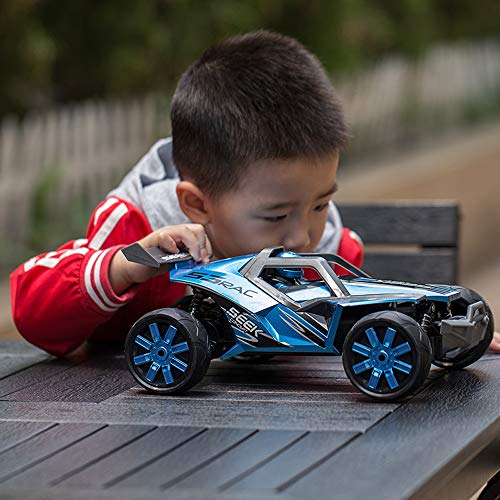 Coche de juguete con control remoto para niño, coche para niños a la deriva de alta velocidad, coche de carga con tracción en las cuatro ruedas, modelo de coche todoterreno, juguetes para interiores y