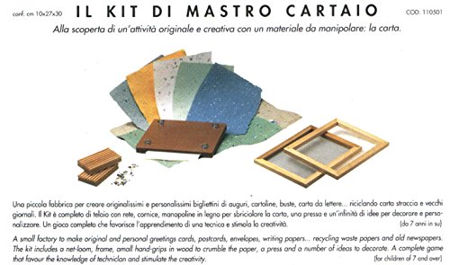 Colibrì SRLS – Kit maestro de papel – Juego de reciclaje de papel