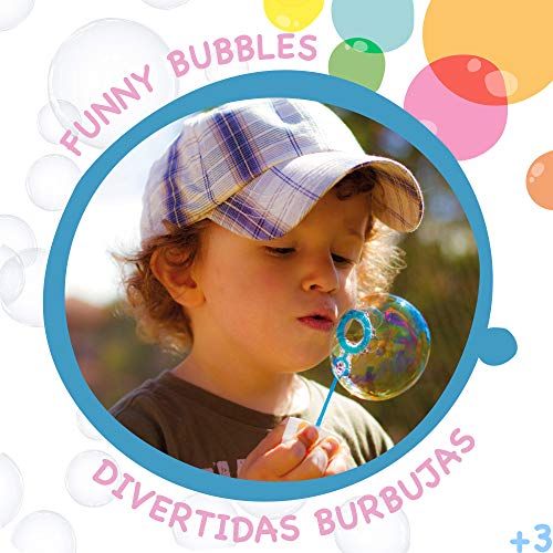 ColorBaby - Caja de 36 pomperos, pomperos Frozen, pomperos para niños, juguete burbujas jabón, jabón pompero, regalo para niños, 60 ml, cuatro colores
