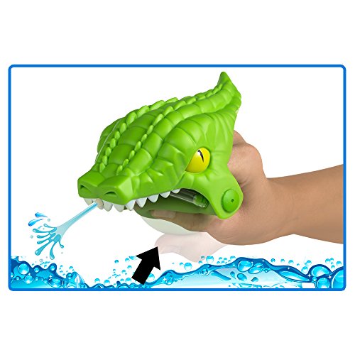 ColorBaby - Lanzador de agua Aqua Kidz con diseño de cocodrilo, color verde (53798)