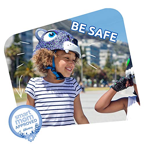 Crazy Safety Casco de Bici para niños | Casco de Bici para niños y niñas pequeños, niños y niñas patinetes eléctricos, triciclos, Skateboarding y bicis | Casco Ciclismo Animales niño