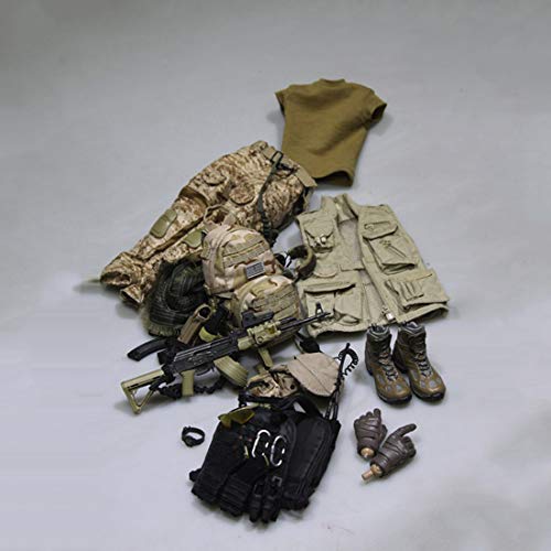 CT-Tribe Traje de soldado 1/6 PMC, nuevo mercenario, 30 cm, figura de acción de soldados, accesorios de modelo, colección de juguetes militares (sin cuerpo + cabeza)