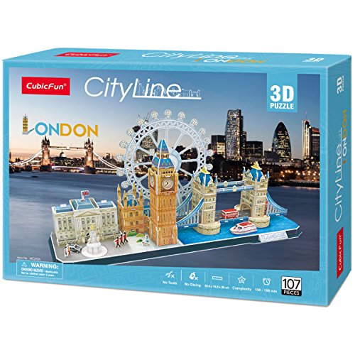 Cubic Fun- Puzzle 3D de la Ciudad de Londres en Línea (771MC253)