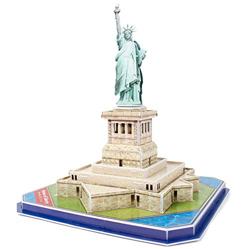 CubicFun Puzzle 3D Estatua de la Libertad, 39 Piezas (771C080)