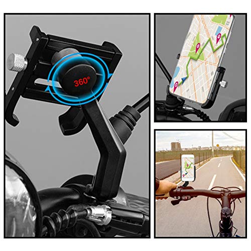 DAUERHAFT Manillar de Bicicleta Profesional Bolsa Impermeable Accesorio Funda para teléfono de Motocicleta Soporte para reparación de Bicicletas