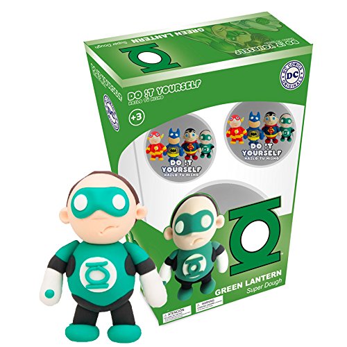 DC- Green Lantern Super Dough Personajes Universo DO IT Yourself, Multicolor (SD Toys SDTWRN89469)