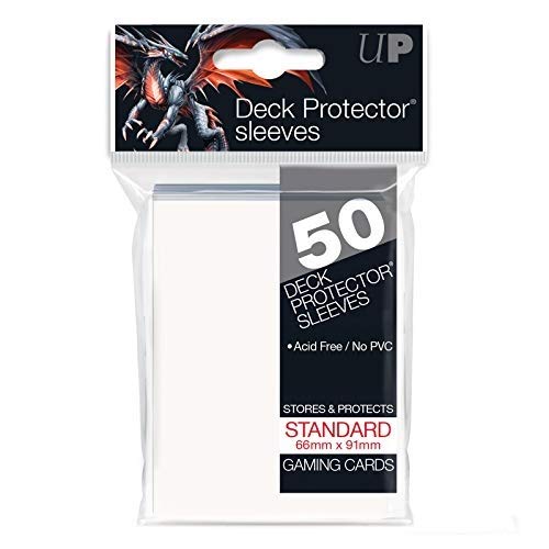 Deck Protector Sleeves: 50 White