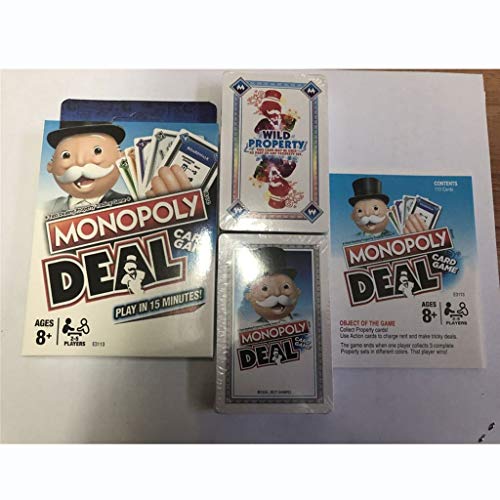 DEF Monopoly Card Trading Game Classic Monopoly Juego, Adecuado para niños Adultos Familia 2-5 Personas Junta Juego (Color : M-2)