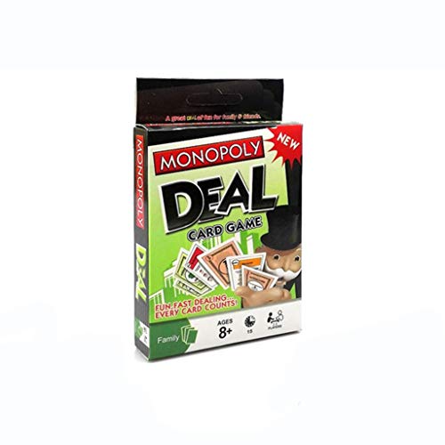 DEF Monopoly Card Trading Game Classic Monopoly Juego, Adecuado para niños Adultos Familia 2-5 Personas Junta Juego (Color : M-2)
