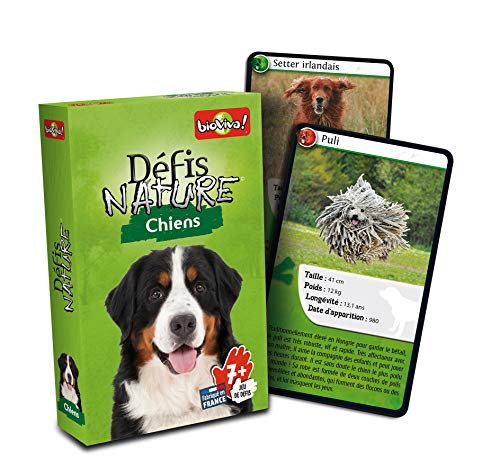 Défis Nature – 282659 – Cartas de Perros – Color Verde [español no garantizado]