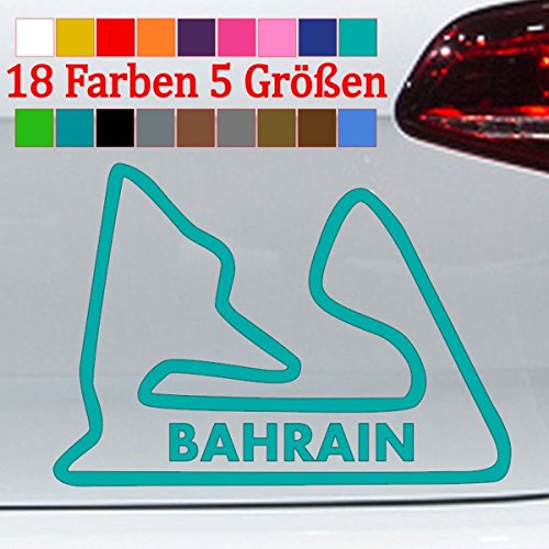Desconocido Bahrain Tack Layout Grand Prix F1 Manama - Fórmula 1, 18 Colores, 5 tamaños