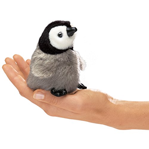 Desconocido Folkmanis Puppets 2680 - Mini bebé pingüino Emperador