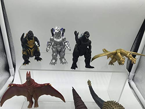 Dhl 8 Estilo Godzilla Ultraman Monstruo de 8 cm Modelo Película Modelo Decoración en Caja de Juguetes