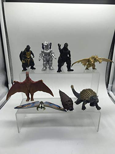 Dhl 8 Estilo Godzilla Ultraman Monstruo de 8 cm Modelo Película Modelo Decoración en Caja de Juguetes