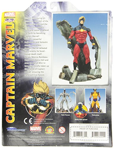Diamond Figura Capitán Marvel, Multicolor (AUG083643)