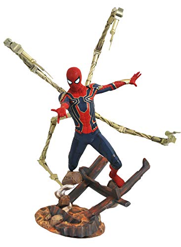 Diamond- Marvel Comics Estatua Iron Spider, Multicolor (APR182165) , color/modelo surtido