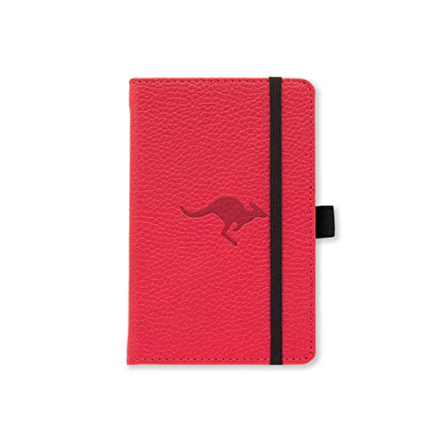 Dingbats A6 Pocket Wildlife Red Kangaroo Notebook - Graphed