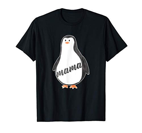 Disfraz De Pingüino De Mamá Divertida Mama Penguin Camiseta