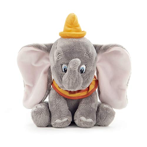 Disney 37276P Dumbo - Peluche de Elefante, 25 cm, Color Gris