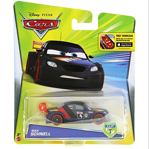 Disney Cars Max Schnell Carnival Cup 1:55 Diecast Car
