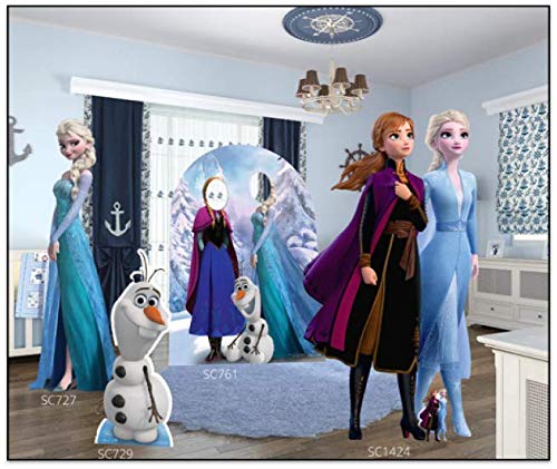 Disney - Decorado de cartón tamaño real para fotos, diseño de Frozen