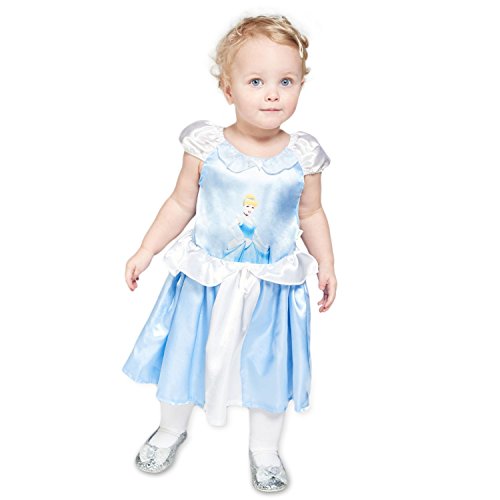 Disney Princesas Disfraz bebé, Color azul, 12-18 Meses (Travis Deigns DCPRCING012)
