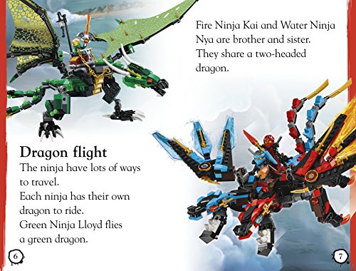 DK READERS L1 LEGO NINJAGO NIN (Dk Readers, Level 1: Lego Ninjago Masters of Spinjitzu)
