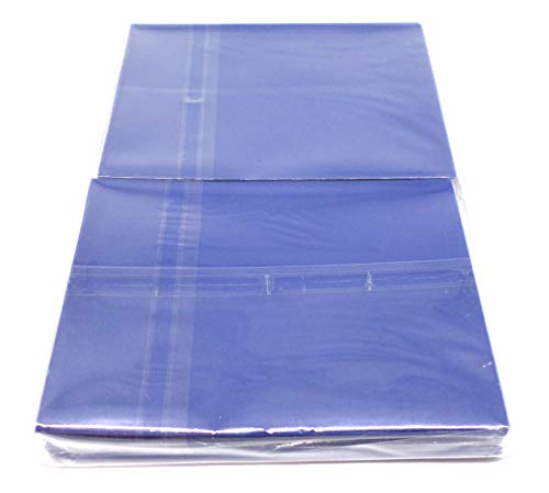 docsmagic.de 5 x 100 Double Mat Blue Card Sleeves Standard Size 66 x 91 - Azul - Fundas - PKM MTG
