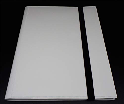 docsmagic.de Pro-Player 9-Pocket Album White - 360 Card Binder - MTG - PKM - YGO - Álbum para Tarjetas Blanco