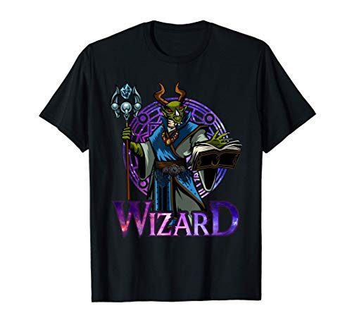 Dragón Mago Magia Fantasía Dungeons Gamer Camiseta