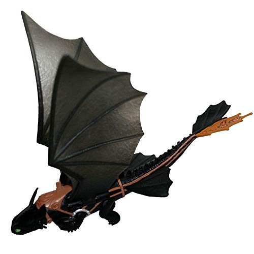 Dragones - Juego de Acción Juego - Dragón Desdentado noche con alas móviles