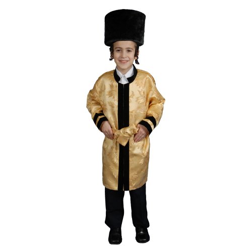Dress Up America Disfraz de Gran rabino judío para niños