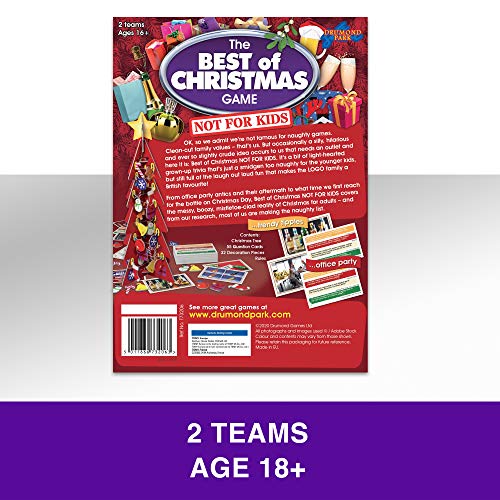 Drumond Park-El Logotipo Mejor niños, Mesa de Navidad Marcas y Productos Que conoces y te Encanta, Juegos para Adultos adecuados a Partir de 16 años (Tomy T73206)
