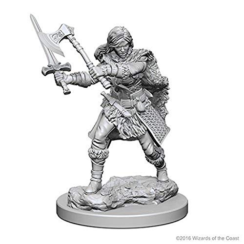 Dungeons & Dragons: Nolzur's Marvelous Unpainted Minis: Human Female Barbarian