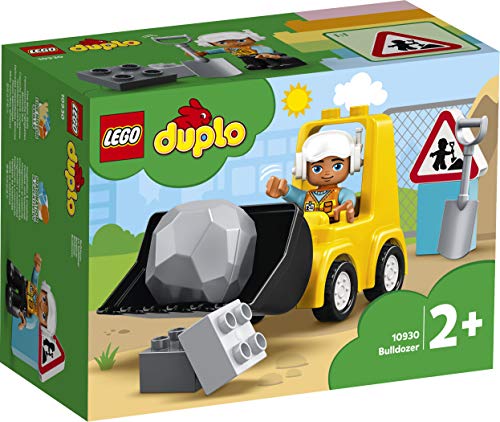 DUPLO Town DUPLO Construction Buldócer Vehículo de Construcción de Juguete Set para Niños Pequeños de 2+ Años de Edad, multicolor (Lego ES 10930)