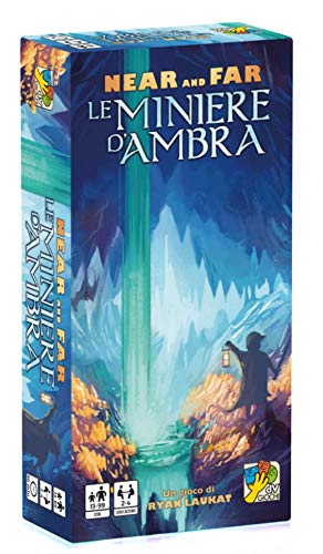 dV Giochi Miniere d'Ambra-la Primera expansión de Near and Far-Edición Italiana, Multicolor, DVG9036