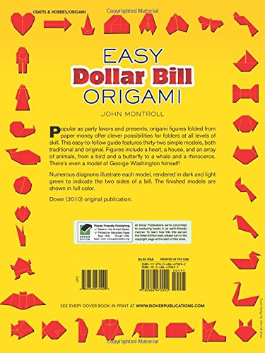 Easy Dollar Bill Origami Easy Dollar Bill Origami (Dover Origami Papercraft)