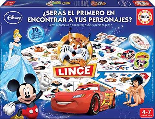 Educa Borrás Lince Edición Disney, 70 imágenes (16585) , color/modelo surtido