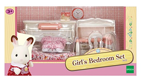 EPOCH Girl'S Room Set Sylvanian Families Mini muñecas y Accesorios, Multicolor (2953) , Modelos/colores Surtidos, 1 Unidad