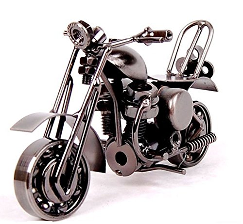 EQLEF® Creativo modelo de la motocicleta del hierro motocicleta adornos modernos personalizados regalo de cumpleaños para su novio la fotografía Atrezzo