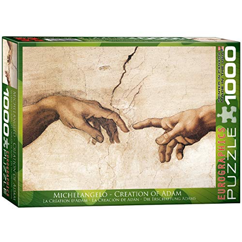 EuroGraphics - Rompecabezas Michelangelo, Tortugas Ninja, 1000 Piezas (EG60002016)