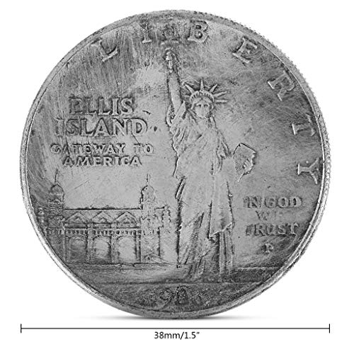 Exing Moneda coleccionable de Copy 1906 Estados Unidos de América Morgan Coin Estatua de la Libertad Antorcha