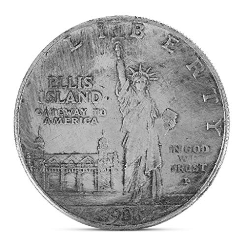 Exing Moneda coleccionable de Copy 1906 Estados Unidos de América Morgan Coin Estatua de la Libertad Antorcha